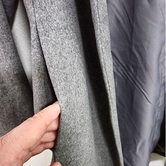 NEW Cole Haan Women’s Coat Capsule Minimalist Quiet Luxury Wool Blend Hooded 10 - Picture 6 of 13